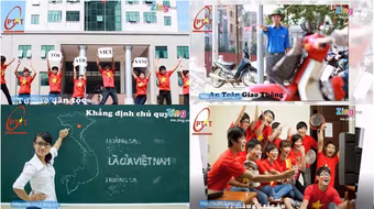 Clip "Tình yêu nước của thanh niên" tạo cơn sốt trên cộng đồng mạng