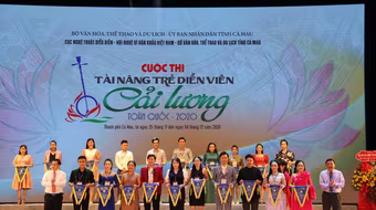 Chính thức khai mạc cuộc thi Tài năng trẻ diễn viên Cải lương toàn quốc 2020