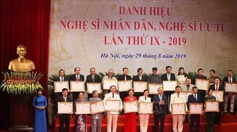 Xét tặng danh hiệu "Nghệ sĩ nhân dân”, “Nghệ sĩ ưu tú” có nhiều thay đổi