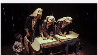 [Ảnh] Nghề truyền thống Việt Nam từ góc nhìn nghệ sĩ