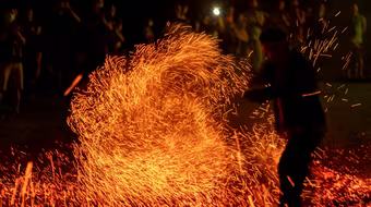 Lễ nhảy lửa người Pà Thẻn lần thứ 2 là di sản văn hóa phi vật thể cấp quốc gia