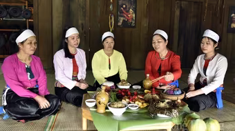 Tới Làng Văn hóa - Du lịch các dân tộc Việt Nam, khám phá ẩm thực dân tộc 