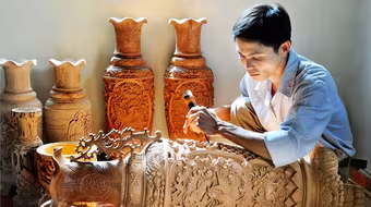 Đông Anh: Làng nghề gỗ mỹ nghệ Thiết Úng được công nhận là điểm du lịch của thành phố