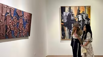 20 năm thực hành hội họa trừu tượng của Trần Lê Nam