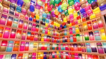 1.300 chiếc đèn lụa tỏa sáng rực rỡ tại Hà Nội