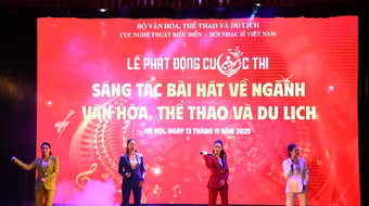 Phát động cuộc thi sáng tác bài hát về ngành văn hóa ,thể thao và du lịch 