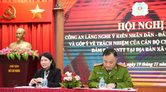 Phạm pháp hình sự trên địa bàn xã Quảng Oai giảm 21,9% so với cùng kỳ