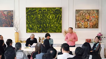 2 bức tranh tiêu biểu của họa sĩ Đặng Thị Khuê trở về Việt Nam