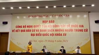 Danh sách 29 người trúng cử đại biểu Quốc hội khóa XV tại Hà Nội