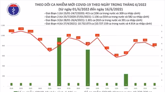 Vài ngày gần đây, số ca Covid-19 nặng phải thở ô xy tăng, giảm liên tục