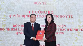 Bệnh viện Phổi Trung ương có giám đốc mới