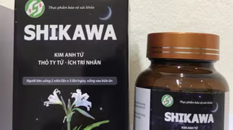 Thực phẩm chức năng Shikawa quảng cáo gây hiểu nhầm như thuốc chữa bệnh