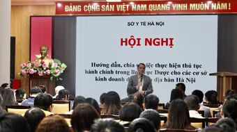 Hà Nội: Mỗi tháng có khoảng 1.000 hồ sơ trong lĩnh vực dược nộp trực tuyến