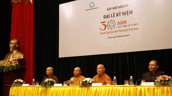 Nhiều hoạt động mừng Đại lễ 30 năm thành lập Giáo hội Phật giáo Việt Nam