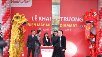Khai trương đại siêu thị MediaMart Long Biên
