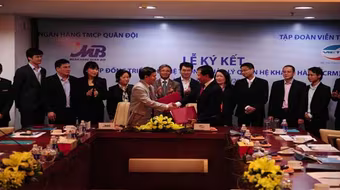 Giải pháp phần mềm CRM đầu tiên của Việt Nam được triển khai cho ngân hàng