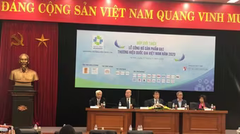 Công nhận 238 sản phẩm là Thương hiệu quốc gia Việt Nam