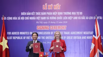 Ngày mai, 31-12: Hiệp định UKVFTA chính thức có hiệu lực