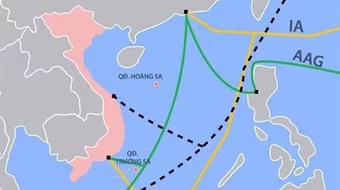 Cáp quang biển AAE-1 đang gặp sự cố, Internet đi quốc tế chập chờn