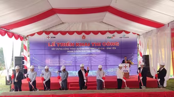 Khởi công đoạn tuyến thứ hai đường dây 500kV Lào Cai- Vĩnh Yên, qua tỉnh Phú Thọ