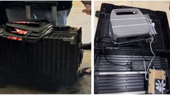 Vali du lịch chứa BTS giả: Thủ đoạn mới phát tán tin nhắn lừa đảo 