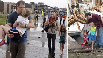 Clip sức tàn phá dữ dội của cơn lốc xoáy tại Mỹ