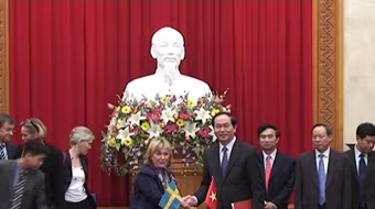 Bộ Công an Việt Nam và Bộ Tư pháp Thụy Điển ký kết Hiệp định phòng chống tội phạm