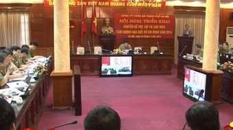 Tập huấn học tập chuyên đề năm 2014 cho các cán bộ chủ chốt