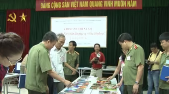 Công an Hà Nội vì nhân dân phục vụ - vì Thủ đô bình yên 