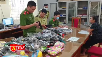 Hà Nội: Thu giữ lượng lớn đồ chơi bạo lực, nguy hiểm