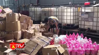 Chiêu trò làm giả nhãn hiệu được bảo hộ của các cơ sở sản xuất nước giặt, xả vải