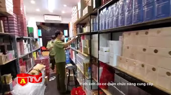 Phát hiện hơn 4.000 sản phẩm nước hoa nước ngoài không rõ nguồn gốc xuất xứ