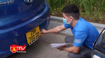 Đẩy nhanh tiến độ đổi biển kiểm soát xe ô tô kinh doanh vận tải