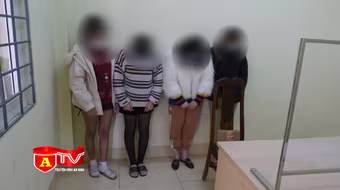 Triệt phá ổ mại dâm trong quán cà phê