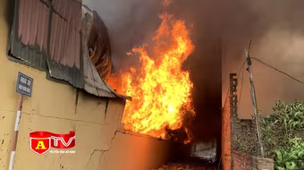 Đình chỉ cơ sở xảy cháy tại huyện Đan Phượng