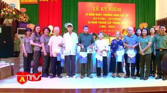 Thăm, tặng quà thương, bệnh binh tại Trung tâm điều dưỡng người có công số 2 Hà Nội