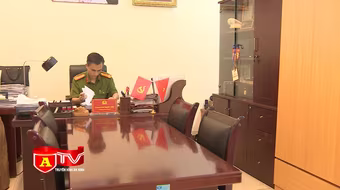 Trưởng Công an xã tận tận tuỵ, trách nhiệm với nhân dân