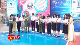 Lá chắn không gian mạng và tuổi hoa học đường quận Cầu Giấy