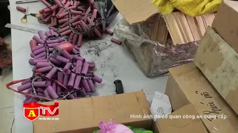 Phát hiện gần 12kg pháo nổ được gửi qua đường chuyển phát nhanh