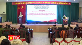 Công an quận Hai Bà Trưng tuyên truyền pháp luật cho 1000 sinh viên