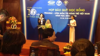 19 tỷ đồng ươm mầm tài năng trẻ Việt Nam