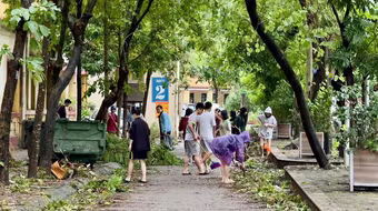 Trường đại học chuyển sang học trực tuyến, đảm bảo an toàn cho sinh viên trong thời điểm mưa lũ