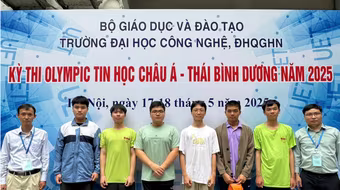 Đội tuyển Olympic Tin học châu Á Thái Bình Dương giành Huy chương Vàng