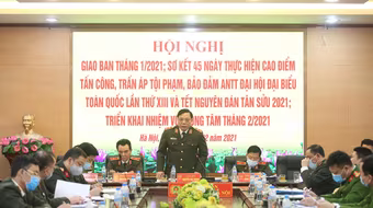 Tập trung cao độ bảo vệ Tết Nguyên đán Tân Sửu 2021 và phòng chống dịch Covid-19