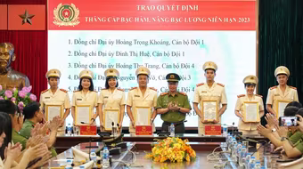 Vinh dự tự hào của người chiến sỹ Công an nhân dân