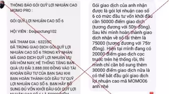  ‘Bẫy lừa’ mang tên MoMo Pro giả mạo