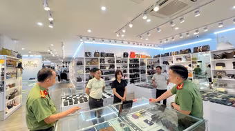 Phát hiện hàng nghìn sản phẩm giả thương hiệu lớn tại Hà Nội