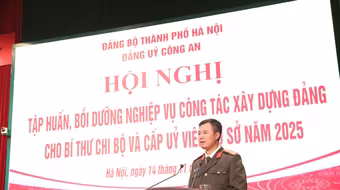 Nâng cao nghiệp vụ công tác xây dựng Đảng cho Bí thư Chi bộ và cấp ủy viên cơ sở