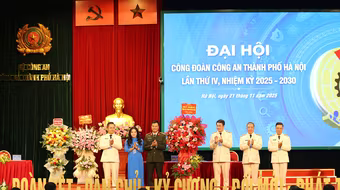 Công đoàn Công an TP. Hà Nội: Đổi mới, sáng tạo, sẻ chia, hướng về người lao động