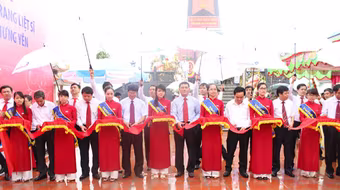 VietinBank bàn giao công trình cải tạo nghĩa trang liệt sỹ tại Hưng Yên